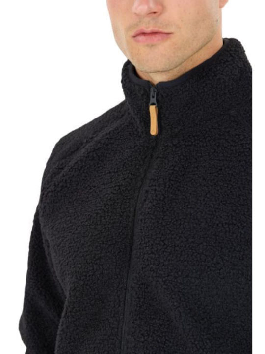 Herren-Fleecejacke Schwarz