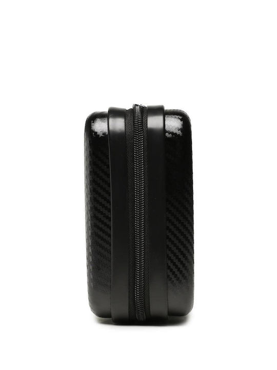 Hartschalen-Kosmetikkoffer Guess Lustre Cosmetic Case Schwarz