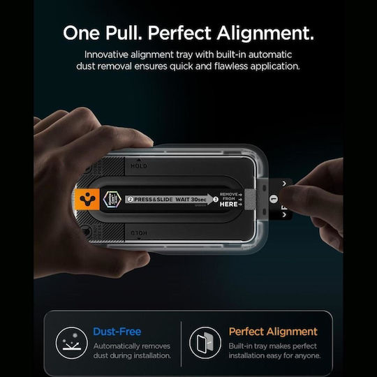 Spigen Glas.tR Ez Fit Pro Tempered Glass 2 bucăți (Galaxy S26 FE)