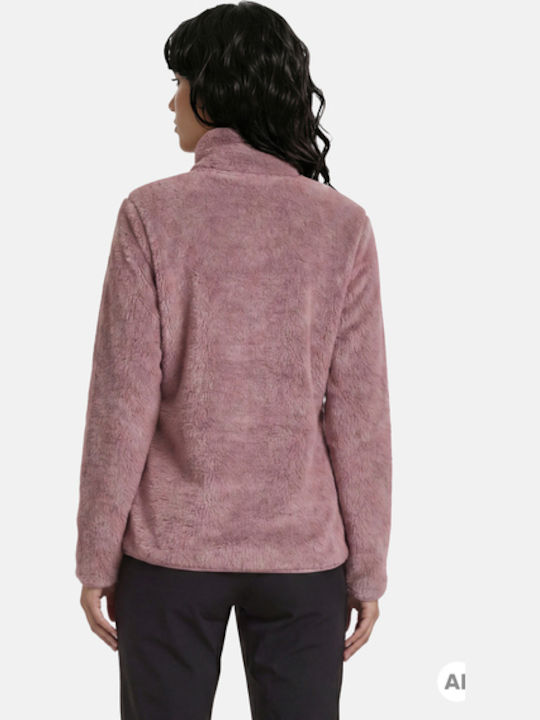 Fleece Women's Cardigan Amethyst