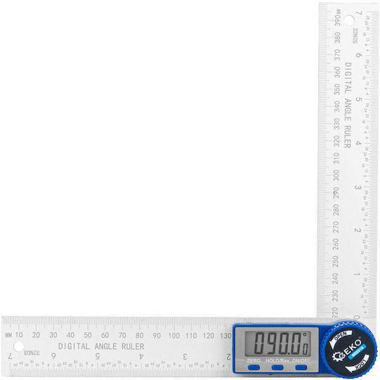 Geko Plastic Angle Ruler Length 15.3 cm