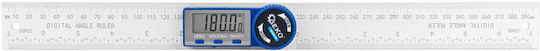 Geko Plastic Angle Ruler Length 15.3 cm
