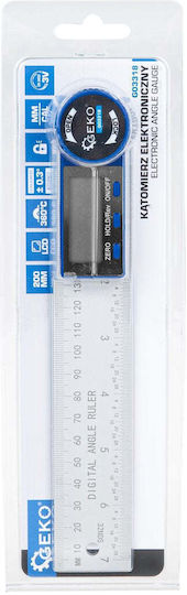 Geko Plastic Angle Ruler Length 15.3 cm