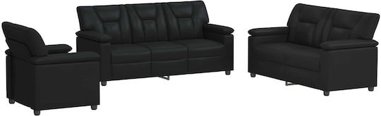Set Mobilă Living Canapea cu 3 Locuri & Canapea cu 2 Locuri & Fotoliu
