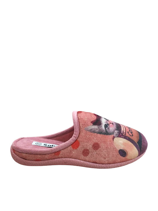 Pink Women's Winter Slippers
