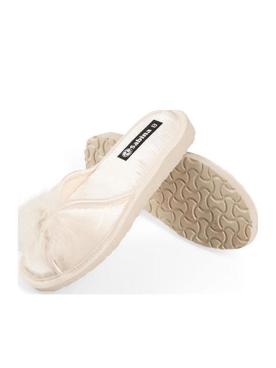 Bridal Women's Slippers Winter Women's White Slippers