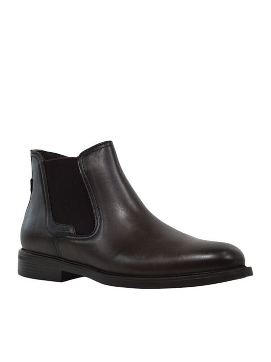 Braune Herrenlederstiefel