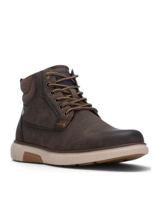 Braune Herrenstiefeletten Aus Leder