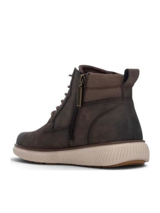 Braune Herrenstiefeletten Aus Leder