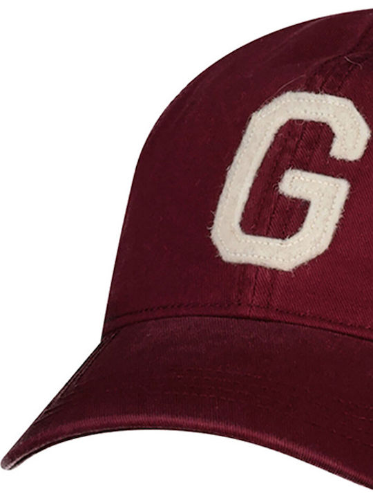 Gant Wollapplikationskappe 3g9901340-676 Bordeaux