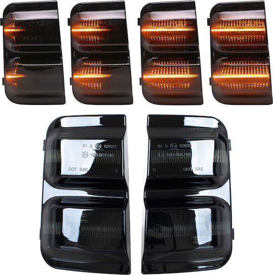 Citroen Jumper 2006 Led Side Indicator Smoked Dynamic 2 Pcs Set