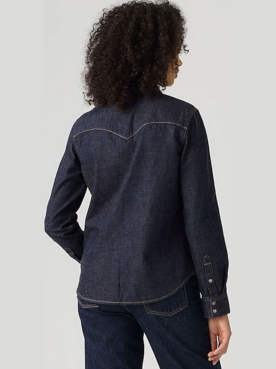 Heritage Langärmeliges Damen-Denimhemd First Impression Western
