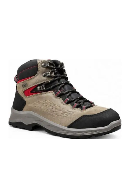 Jacalu Men's Waterproof Beige Hiking Shoes Jacalu Men's Waterproof Beige Hiking Shoes