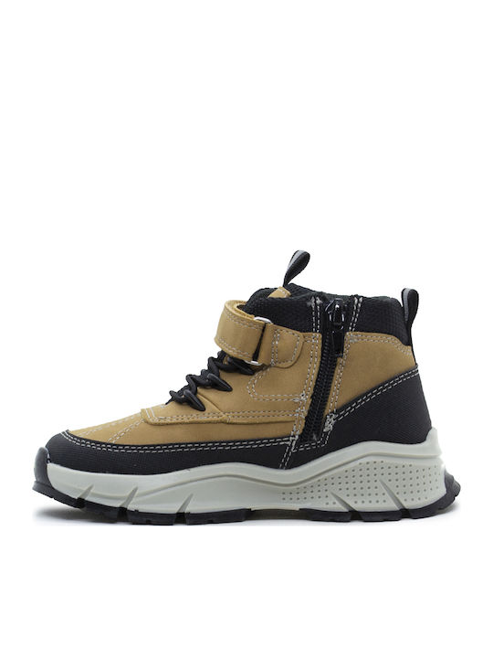 High-Kindersneaker in Braun