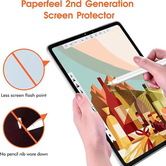 Set 2 Anti-glare Paper-texture Screen Protectors Lenovo Thinktab X11 Gen 1 Tb353zu 10.95" Tablet