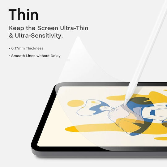 Set 2 Displayschutzfolien mit Papiertextur und Blendschutz für Lenovo Tab One K9 8,7 Zoll Tablets