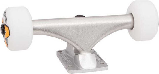 Bullet Achse 140 mm Räder 53 mm Silber