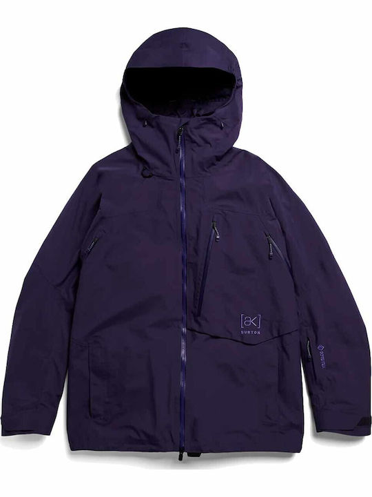 Burton Ak Cyclic 3076310E7Z Ανδρικό Μπουφάν Gore-Tex για Σκι & Snowboard Μωβ
