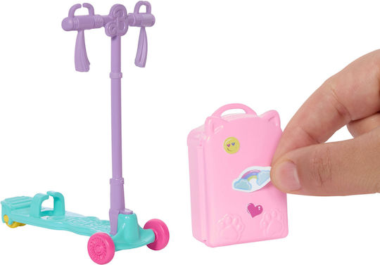 Barbie Limitless Adventure & Scooter Koffer-Puppe Chelsea für Kinder ab 3 Jahren