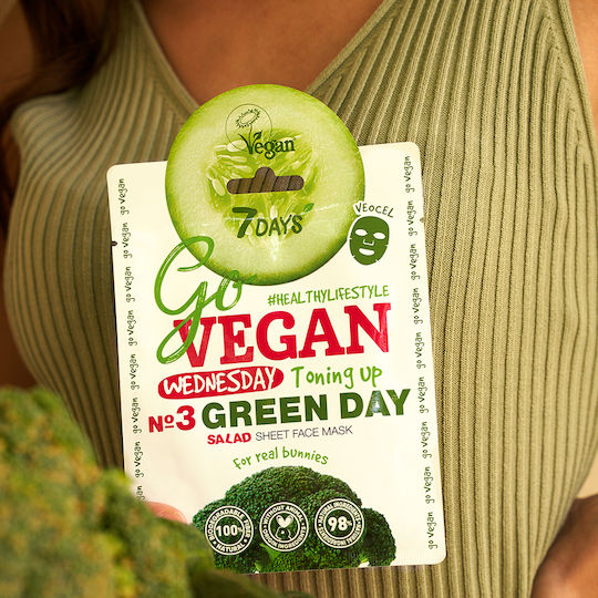 7DAYS Go Vegan Sheet Mask 25гр