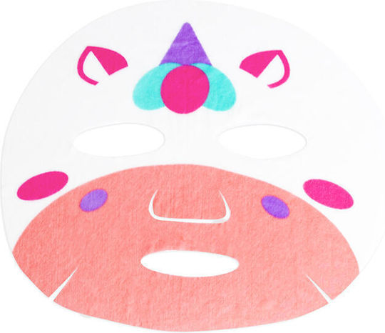 IDC Institute Vegan Cute Animals Animated Unicorn Sheet Mask