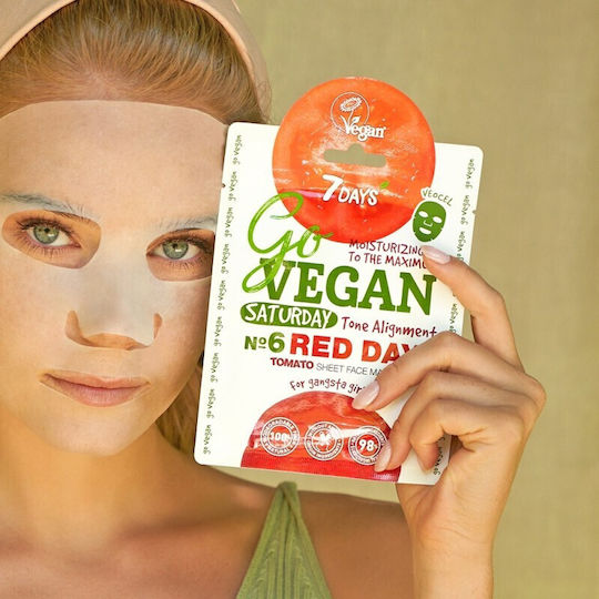 7DAYS Go Vegan Sheet Mask 25гр