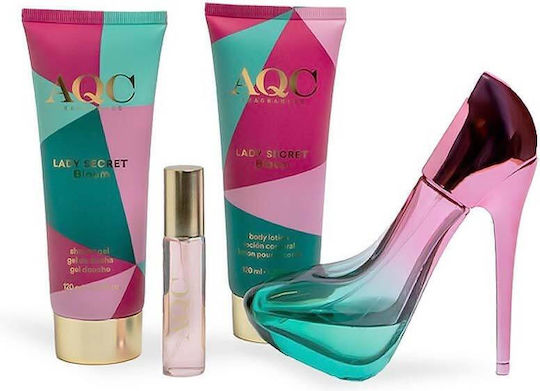 Lady Secret Bloom Дамски Комплект с Парфюмна Вода 4 Броя