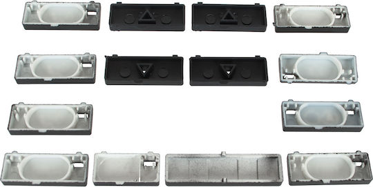 Bmw X5 E53 00-06 Air Conditioning Panel Buttons 14 Pcs Set