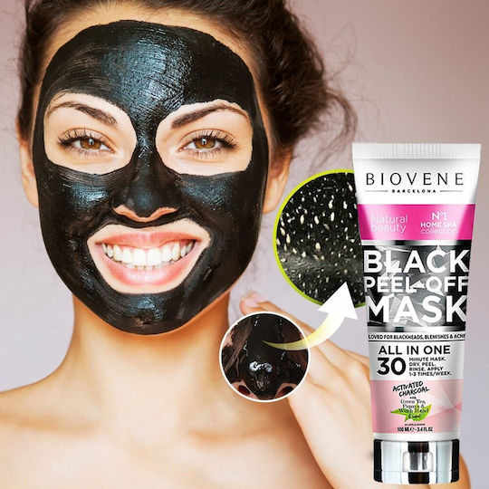 Biovene Черна Маска За Лице Peel-Off 100ml