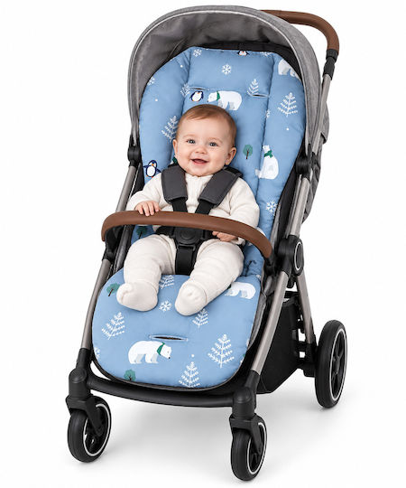 Queen Mother Kinderwagenmatratze Blau