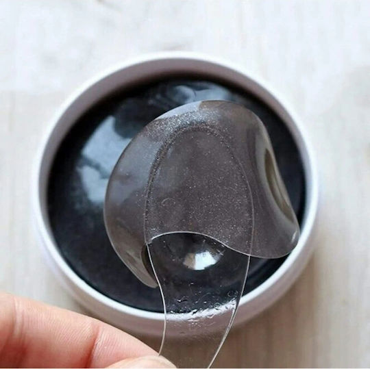 Hydrogel Eye Patches Pearl Powder Purederm Black Solution 60 Pcs