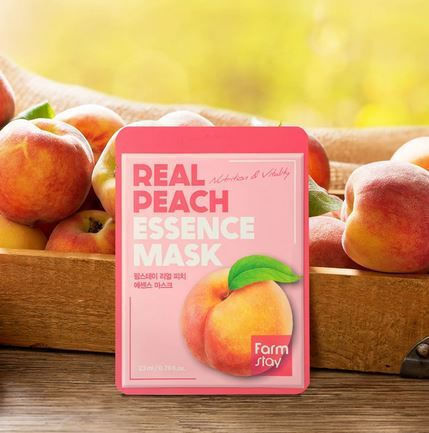 Real Peach Essence Μάσκα Προσώπου 23ml
