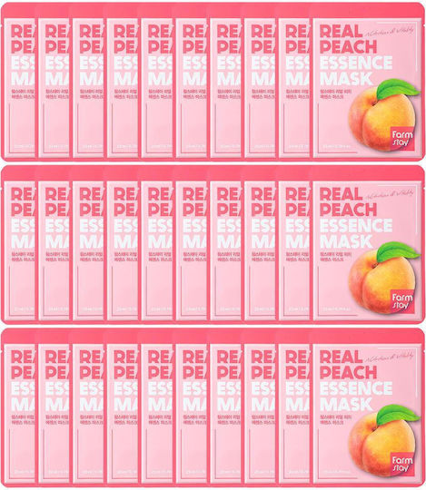 Real Peach Essence Μάσκα Προσώπου 23ml