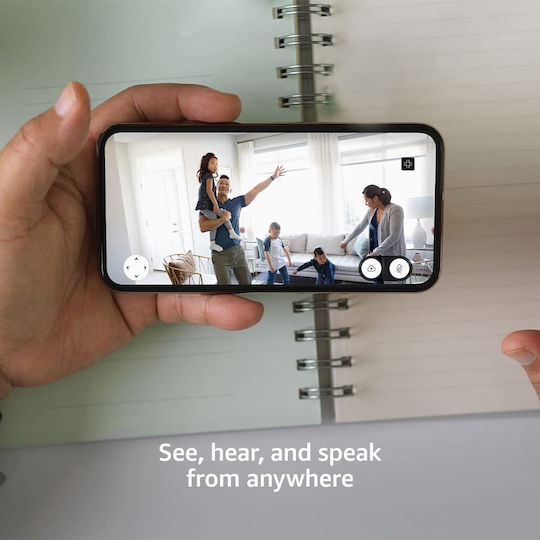 Mini Pan-Tilt IP Камера за видеонаблюдение с Wi-Fi и двупосочна комуникация