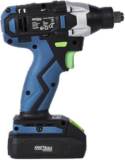 Kraft & Dele KD3407 Μπουλονόκλειδο Μπαταρίας 21V με Υποδοχή 1/2" & Hex