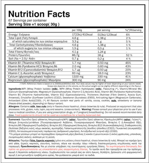 Iso Touch 86% Pouch Whey Protein Gluten Free with Dubai Chocolate Flavor 2kg