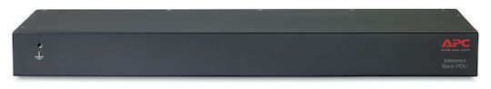 Рак PDU с измерване 1U 12A/208V 10A/230V 8 C13
