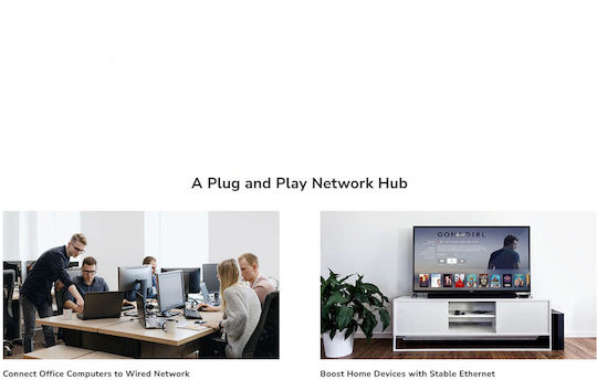 Cudy GS105ES1 Verwalteter L2 Schalter mit 5 Gigabit (1Gbps) Ethernet-Ports