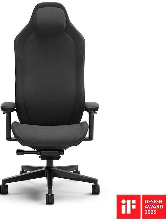 Fractal Design Refine 2 Геймърски Стол от Текстил с Регулируеми Подлакътници Dark