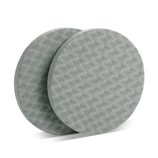 Комплект от 2 защитни подложки за колене и китки Yoga Support Pads Сиви