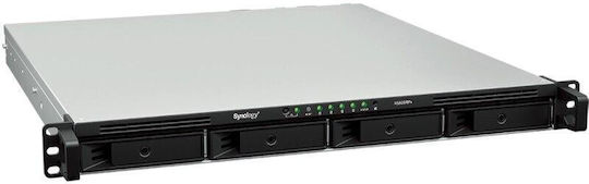Synology RS826+ NAS Rack cu 4 Locașuri pentru HDD/SSD și 4 Porturi Ethernet