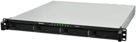 Synology RS826+ NAS Rack cu 4 Locașuri pentru HDD/SSD și 4 Porturi Ethernet