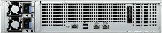 Synology RackStation RS4826xs+ NAS Rack με 12 θέσεις για HDD/SSD και 2 θύρες Ethernet