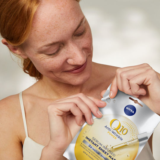 Nivea Q10 Face Mask Anti-wrinkle Serum 1 Piece