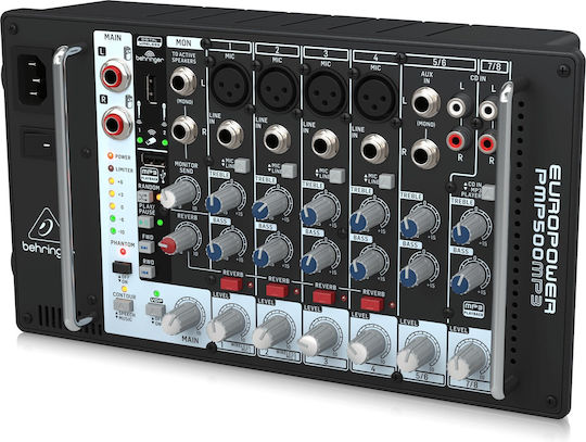 Behringer PMP500MP3 4 XLR Inputs