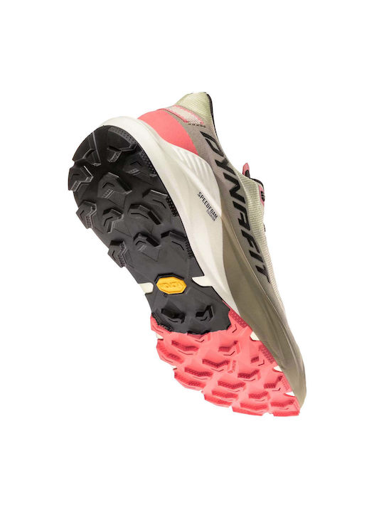 Ultra 100 Pantofi Sport de Alergare Trail pentru Femei Bej