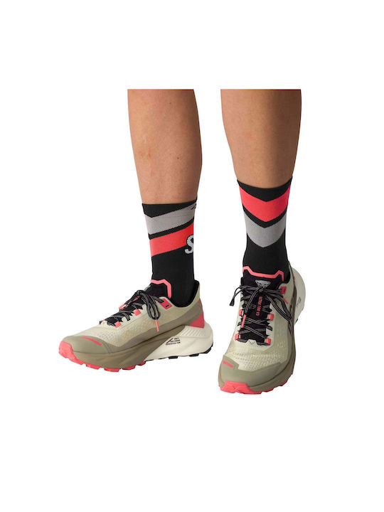 Ultra 100 Pantofi Sport de Alergare Trail pentru Femei Bej