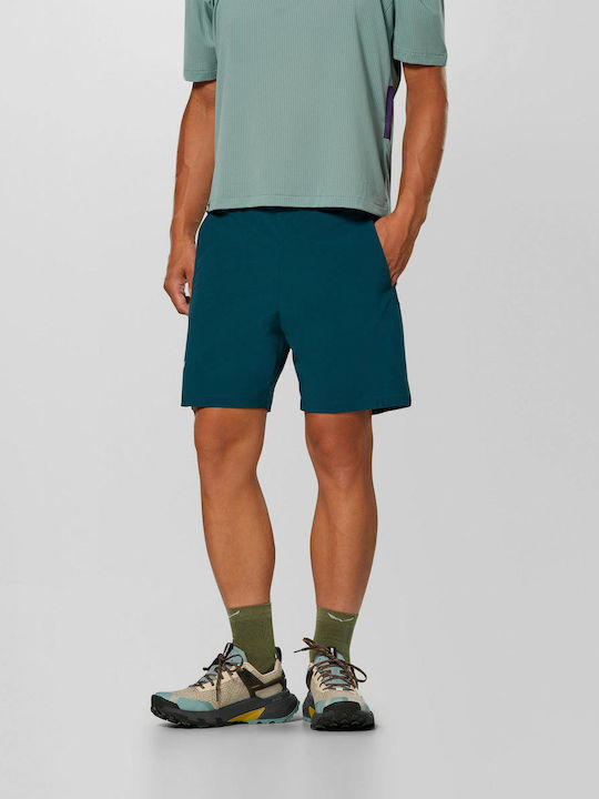 Salewa Durastretch Pantaloni Scurți de Drumeție pentru Bărbați Albastri