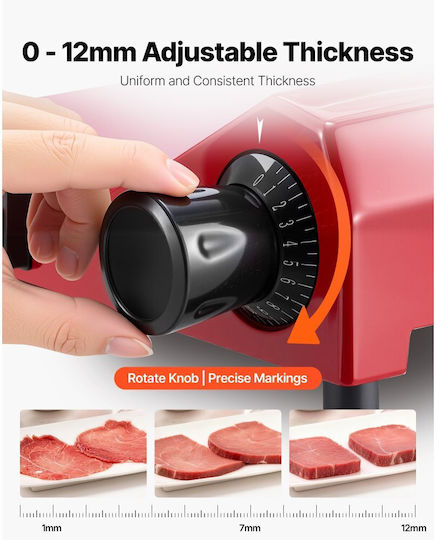 Vevor Ham Slicer with 250mm Diameter Cutting Blade