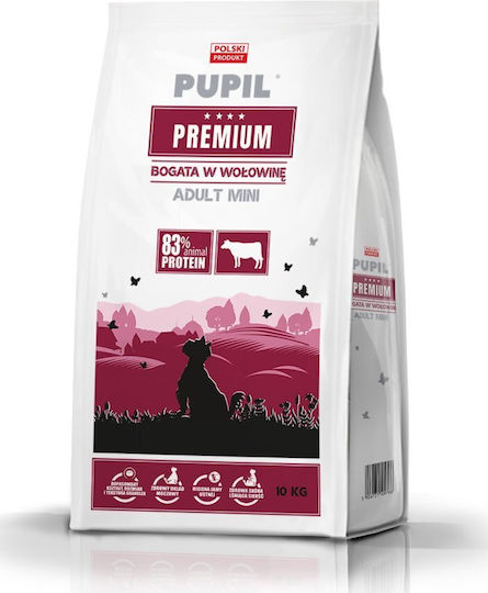 10kg Dry Dog Food for Small Breeds with Beef